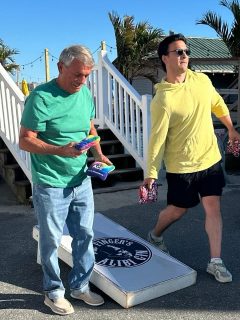 After a well-deserved Memorial Day break, the Margate Cornhole League sponsored by Marketplace Realty came back refreshed, recharged, and ready to toss some bags! 💪⭐️🥇

Another fun week of friendly competition, great shots, and plenty of laughs with an awesome group of players. Thank you to all of our participants!😊

A big shout out to our board sponsors and host sponsors —we couldn’t do it without them! 👍👍

Robert’s Place • Ventura’s Greenhouse • Maynard’s Cafe’ •

Check out the great photos courtesy of our very own Melissa!