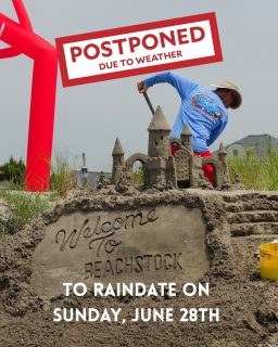 Due to the forecast for rain and possible thunderstorms, the Margate Business Association is postponing Beachstock to our rain date, Sunday, June 28.

Because lightning requires a mandatory clear-the-beach event, we’ve been closely monitoring the forecast and checking with multiple weather services and meteorologists, all of whom agree that Sunday is the safer choice. ⚡️

We appreciate your understanding and can’t wait to celebrate with you on the beach this Sunday.