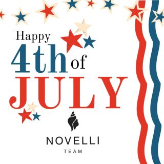 Happy 4th of July from todays calendar sponsor @novelliteam !