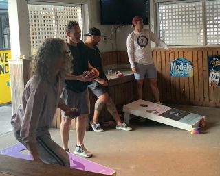 Bags were flying and boards were buzzing! The first night of the Margate Summer Cornhole League, sponsored by Marketplace Realty, is in the books!
A big thank you to all of our players, league coordinators, managers, and our awesome host venues: Ventura’s Greenhouse, Maynard’s Cafe, and Roberts Place for helping us kick off another great season.
Check the standings at MargateHasMore.com and we’ll see you back on the boards next week! 🌽🏆
