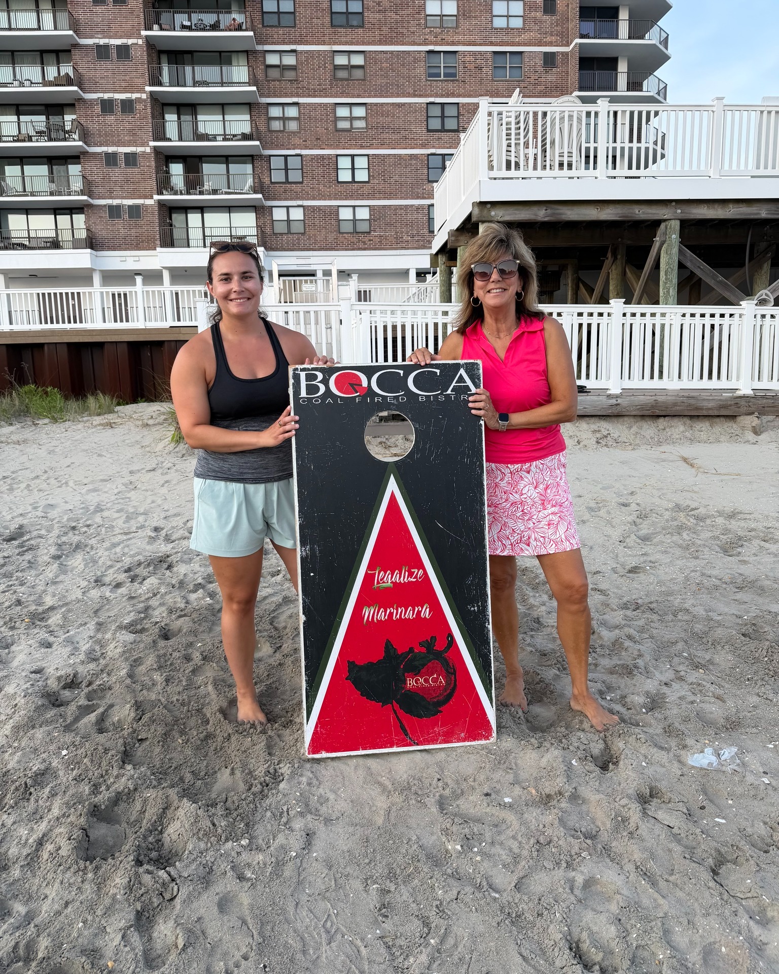 Congratulations to our Spring Cornhole Winners Donna Morocco and Rachel Rotteveel of Team ACVC!