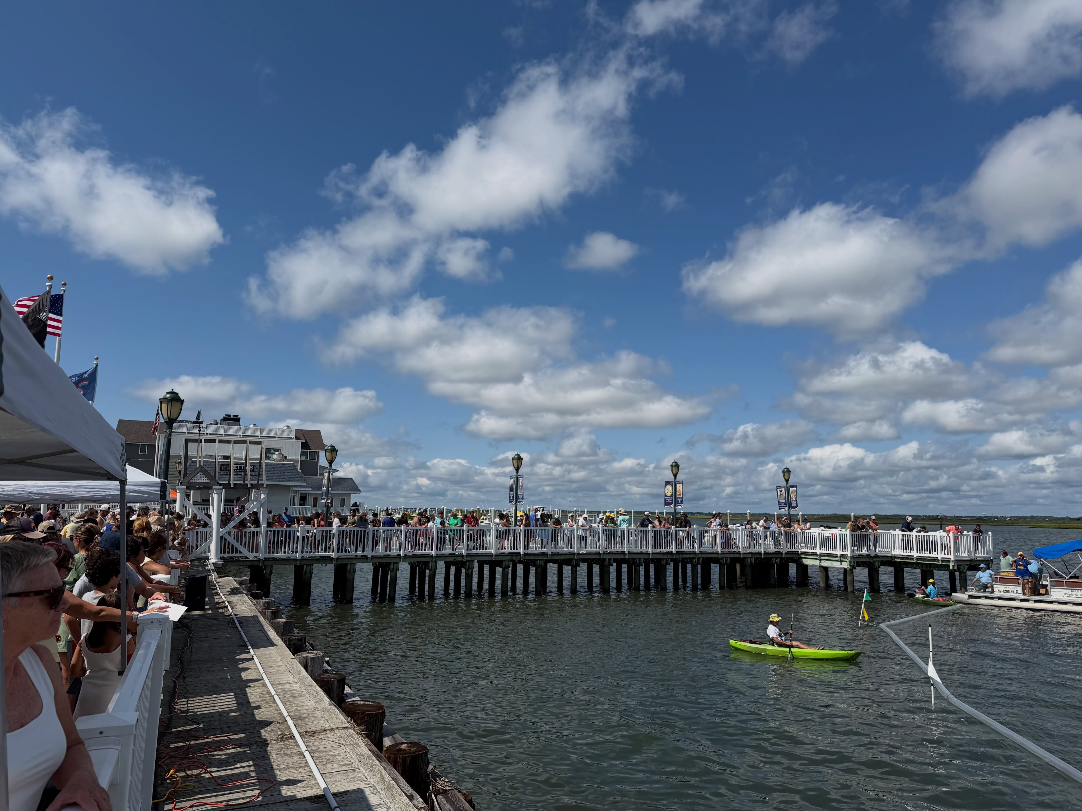The Pier is filling up fast! Hurry down to the pier and watch the 2026 Duck Derby!