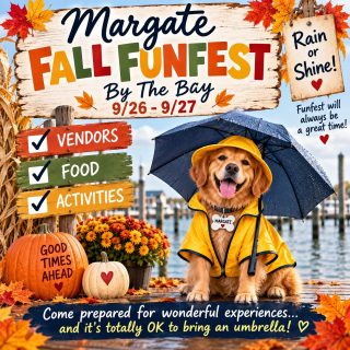 Rain or shine. We’ve got a weekend to celebrate! 🎉🌦️ Funfest is happening, so come ready to shop, eat, drink, listen to live music, and have some fun!
