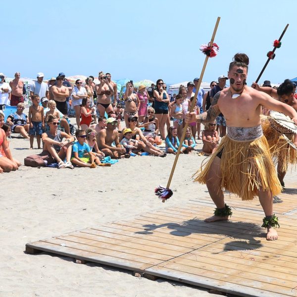MARGATE_CITY_NJ_JUNE_28: The largest Party on the Beach presented by the MBA "BeachStock 2025" on the beach at Huntington Ave. in Margate NJ: Photo:Thomas E. Briglia